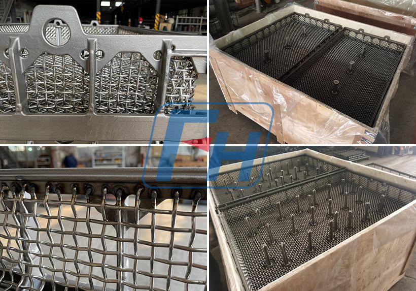 Heat-treatment Furnace Basket With Wire Mesh To Türkiye
